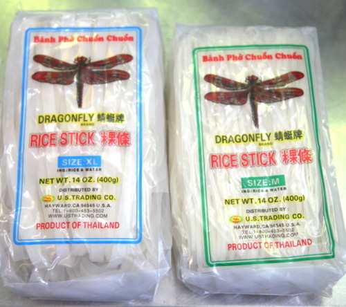 Gluten Free Noodles: Dragon Fly Brand Rice Stick