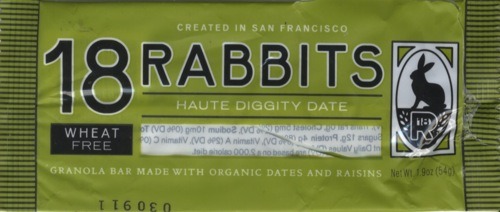 Gluten Free Granola Bars: 18 Rabbits Haute Diggity Date