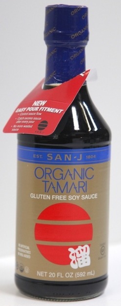 Gluten Free Sauces: San J Organic Gluten Free Tamari Soy Sauce