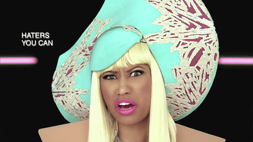 Pop Culture GIF animation. Nicki Minaj