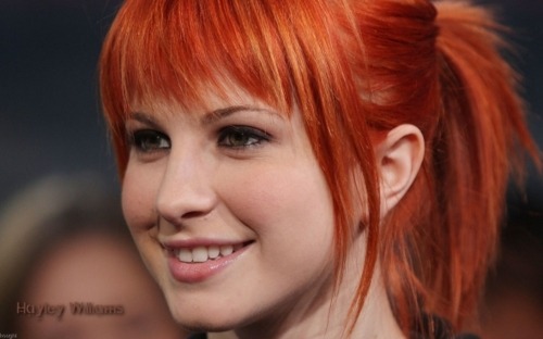 red hair shades. Hayley Williams Red Hair Color