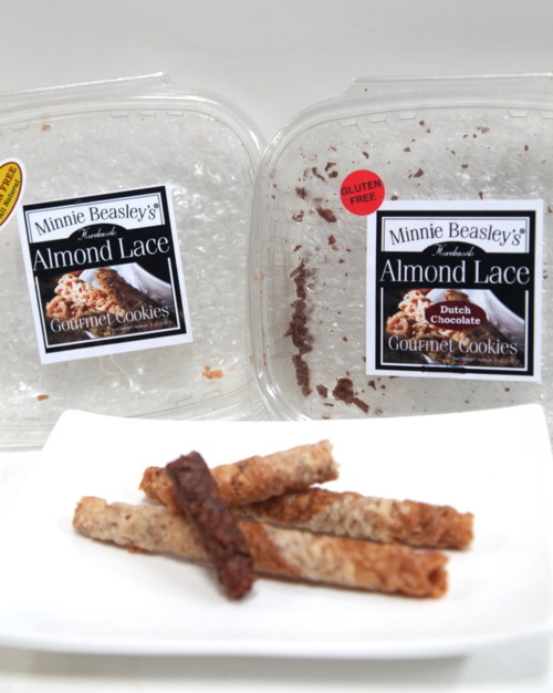 Gluten Free Cookies: Minnie Beasley's Almond Lace Cookies