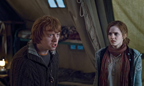 In Deathly Hallows, Hermione always looks ****ing gorgeous.