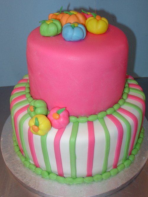 Baby Girlâ€™s 100th Day Birthday Cake