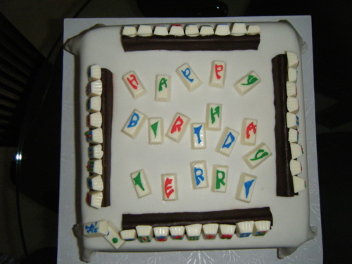 Happy Birthday Text Art. the happy birthday tiles.