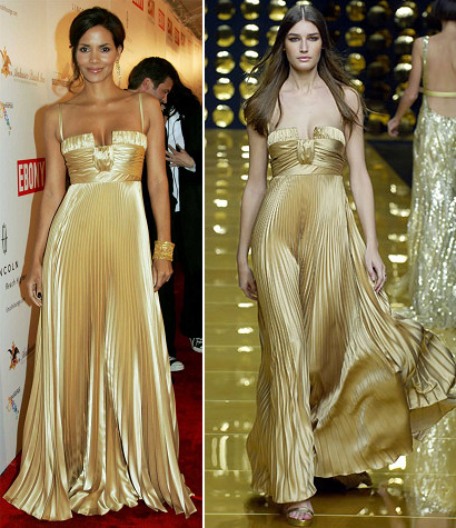 Halle Berry Gowns