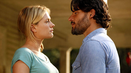 true blood bill and sookie kissing. Tell me something about True