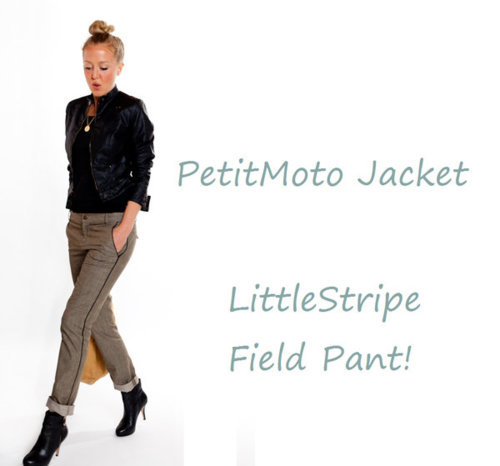 Emersonmade Petitmoto Jacket Little Stripe Field Pant