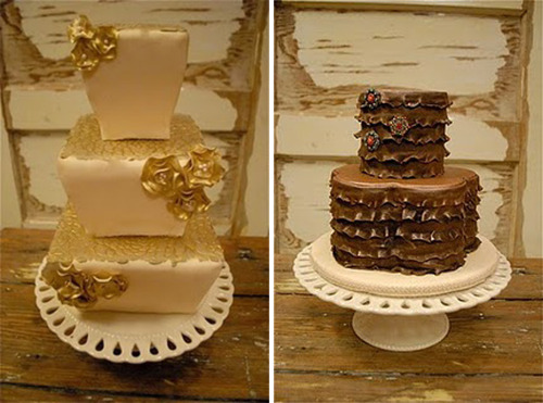Vintage Wedding Cakes by Enlightened Patisserie Marry You Me 