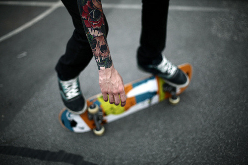 #skater, #tattoo. Loading.