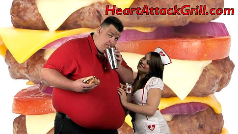 Heart attack grill menu calories