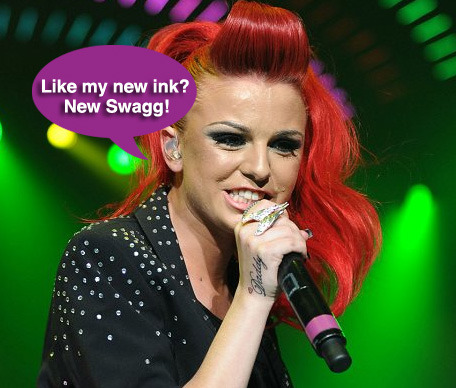 cher lloyd new hair x factor tour. Cher Lloyd gets ANOTHER tattoo