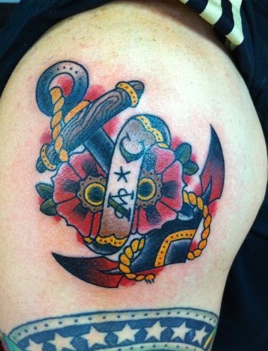  nice anchors in neo traditional traditional styles Forevermore Tattoo 