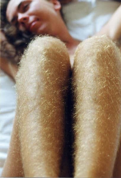 A physical thing I'm assuming so physical assuming hairy girl legs