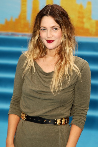 Ombre hair is accomplished by creating a dark root and then extending 