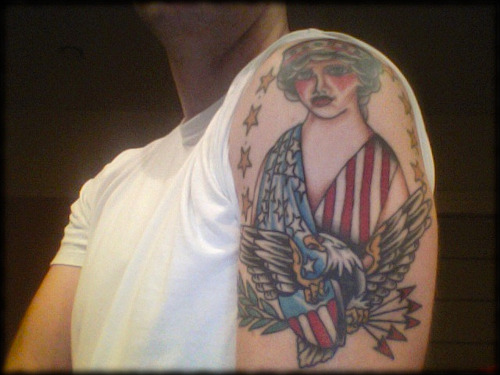 liberty tattoo. Lady Liberty Tattoo