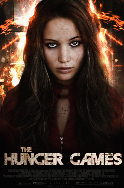 Hunger Games Movie Poster Jennifer Lawrence as Katniss Everdeen