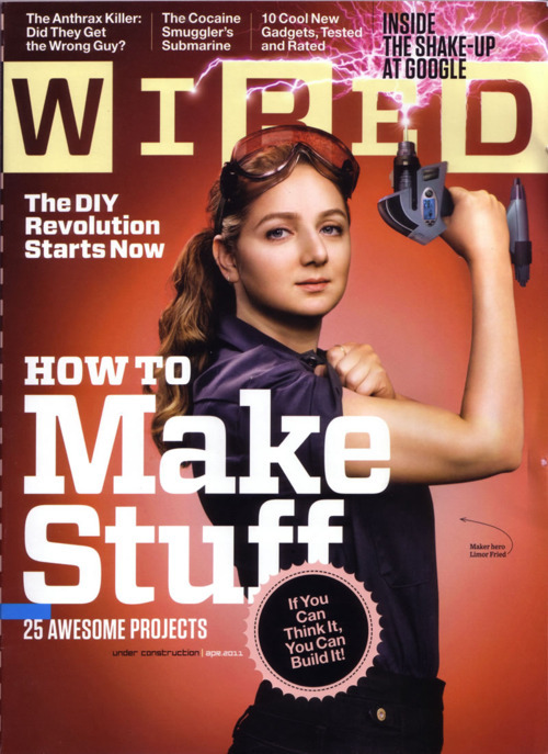 Wired Magazine Cover. WIRED Magazine's First Female