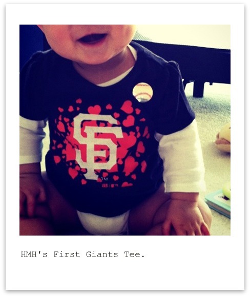 SF Giants Baby Tee