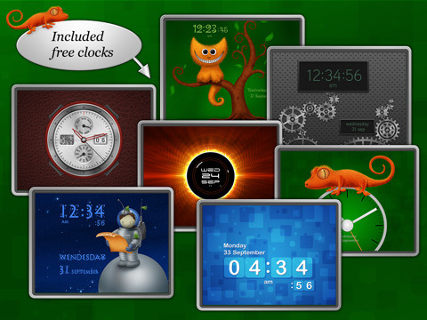  clocks, originally made for PC and Macs, are now available for iPad