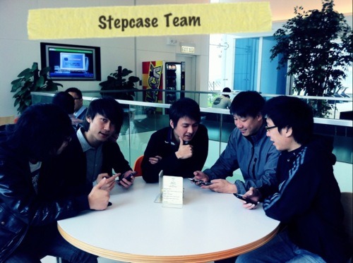 image of four guys from stepcase team