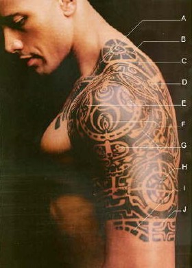 Tatto Polynesian on Shut Your Mouth     What Does Dwayne   S Polynesian Tattoo Mean