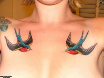 love bird tattoo. shitty ird tattoos, please
