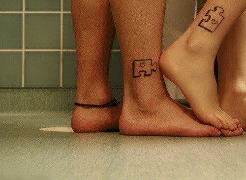 Tagged tattoos puzzle couples cute Yourfavoritehippie93 