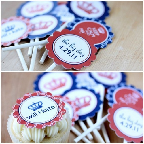 royal wedding cupcakes ideas. *Need ideas for your party