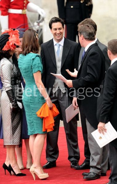 ed miliband at royal wedding. Royal Wedding: Ed Miliband
