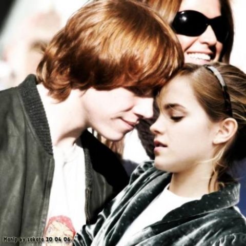  Emma Watson e Rupert Grint em Harry Potter 