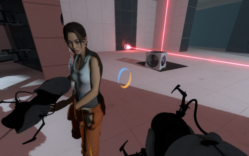 portal 2 chell face. Also I tried to get Chell to