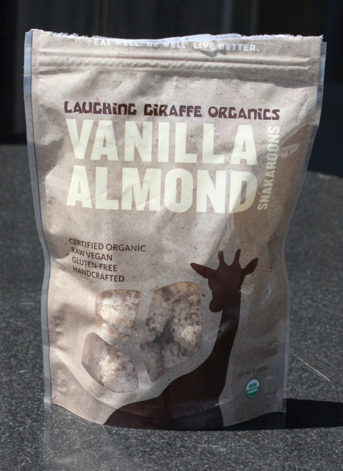 Gluten Free Macaroons: Laughing Giraffe Organics Vanilla Almond Snakaroons