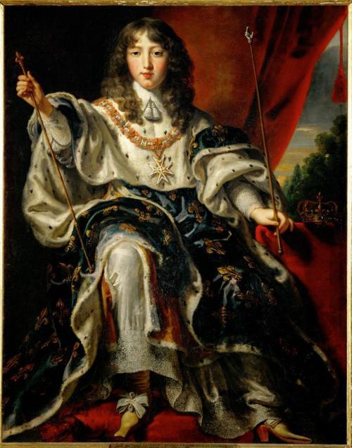 Justus von Egmont, Portrait of Louis XIV, 1660s, oil on canvas.  Ambras Castle, Austria