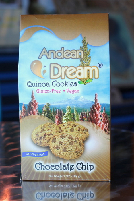 Gluten Free Cookies: Andean Dream Chocolate Chip Quinoa Cookies 