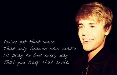 bieber quotes. cute justin ieber quotes.