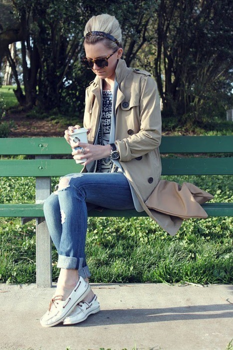 Sperry - Because fashion blogger Blair from Atlantic-Pacific has a pair. 
