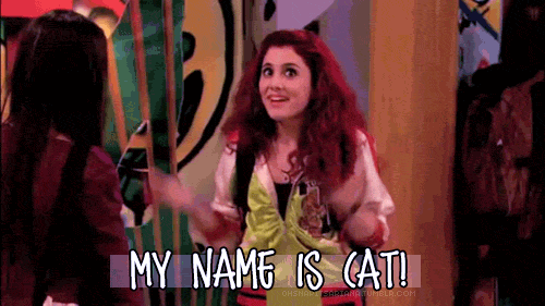 I'm addicted to Ariana Grande Her character Cat is so relatable LOL