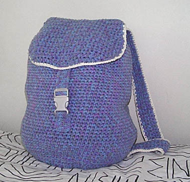 Crocheted Backpack
