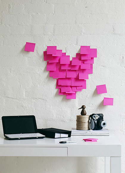 WINNING use of post its (via FrenchByDesign)