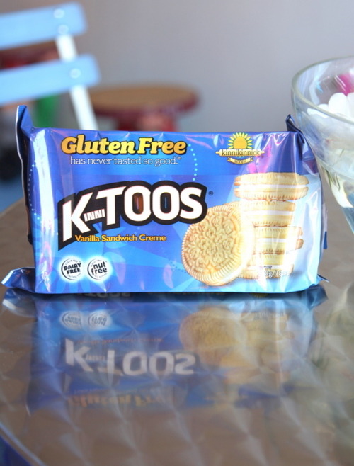 Gluten Free Cookies: Vanilla Sandwich Creme KinniTOOS