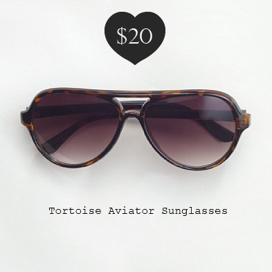 j.crew tortoise aviator sunglasses