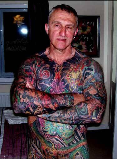 old school tattoo for man