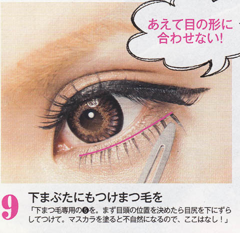 How To Apply Eyeliner Lower Lid. on lower eyelid, too. (Use