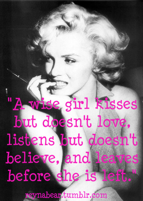 love quotes by marilyn monroe. #marilyn monroe #relationship