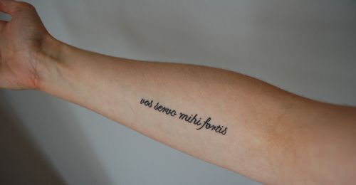 script tattoos Tumblr