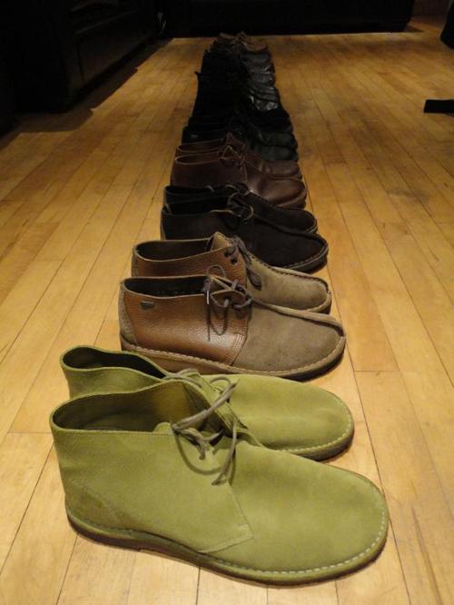 Green Clarks Shoes