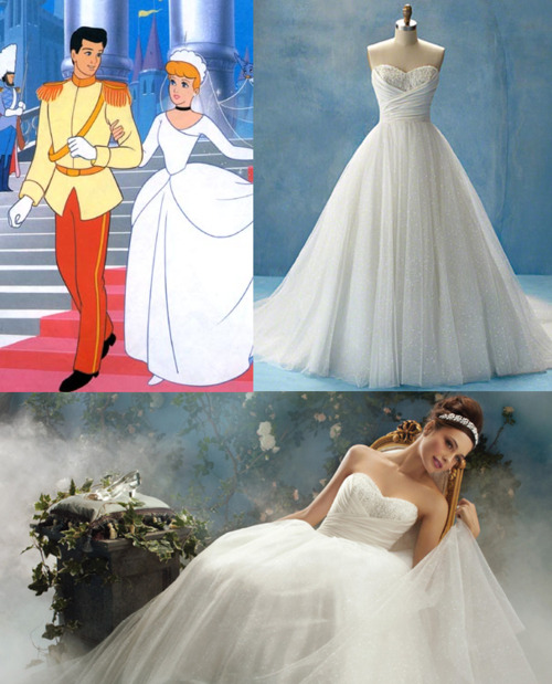 Who needs Vera Wang when you have Disney Cinderella