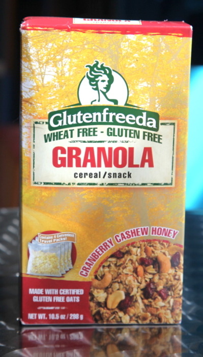 Gluten Free Granola: Glutenfreeda Cranberry Cashew Honey Granola