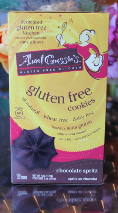 Gluten Free Cookies: Aunt Gussie's Chocolate Spritz Cookies